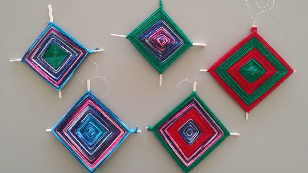 God’s Eyes/Ojos de Dios Craft